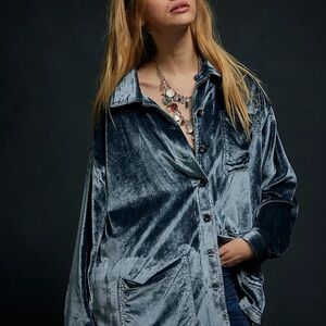 We The Free Night Sky Velvet Coat